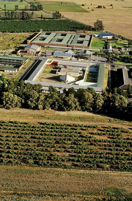 Framed Print : Groot Drakenstein Prison - last place in which Nelson Mandela was incarcerated, Paarl, Western Cape Framed Print : Groot Drakenstein Prison - last place in which Nelson Mandela was incarcerated, Paarl, Western Cape