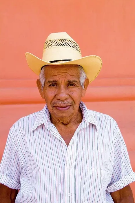 Framed Print : Guatemala, Antigua, Portrait Of A Man
