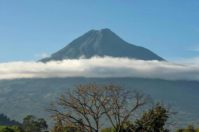 Framed Print : Guatemala, Highlands, Antigua, View Of Aqua Volcano Framed Print : Guatemala, Highlands, Antigua, View Of Aqua Volcano