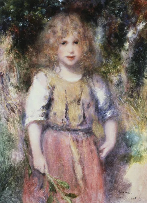 Framed Print : Gypsy Girl ca.1879 Pierre Auguste Renoir (1841-1919 French) Oil on canvas Private Collection Framed Print : Gypsy Girl ca.1879 Pierre Auguste Renoir (1841-1919 French) Oil on canvas Private Collection