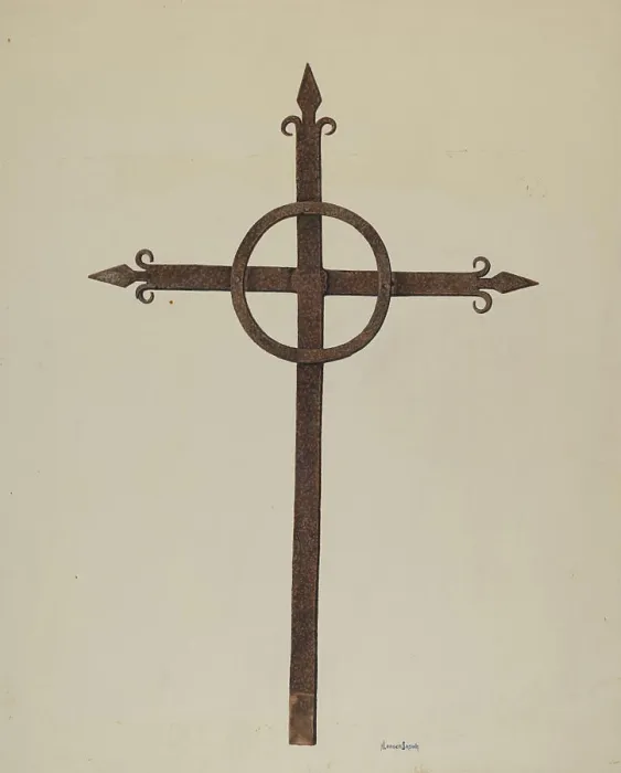 Framed Print : H Langden Brown, Iron Cross, c 1938 Iron Cross Framed Print : H Langden Brown, Iron Cross, c 1938 Iron Cross