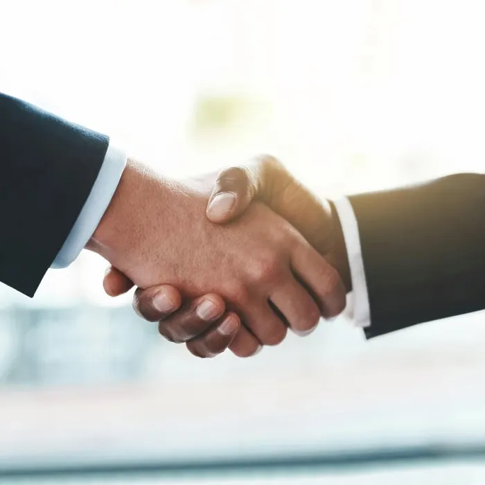 Framed Print : Handshake, deal and business people in office with agreement for collaboration Framed Print : Handshake, deal and business people in office with agreement for collaboration