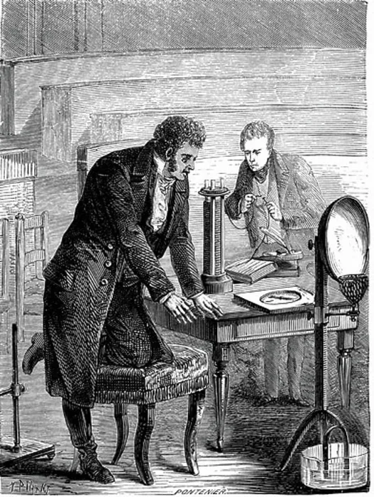 Framed Print : Hans Christian Oersted (1777-1851) German physicist Framed Print : Hans Christian Oersted (1777-1851) German physicist