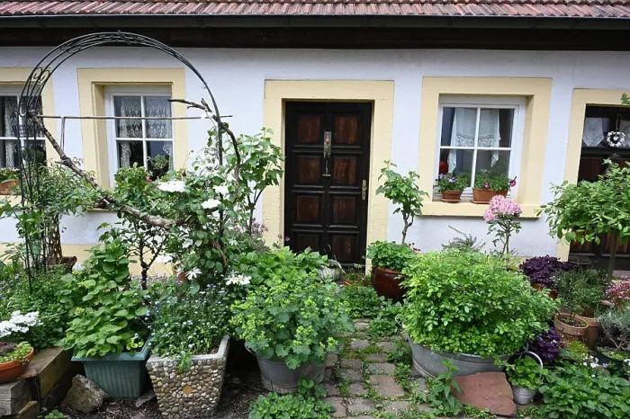 Framed Print : Haus in Dilsberg Haus in Dilsberg