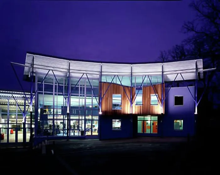 Framed Print : hayes school exterior Framed Print : hayes school exterior