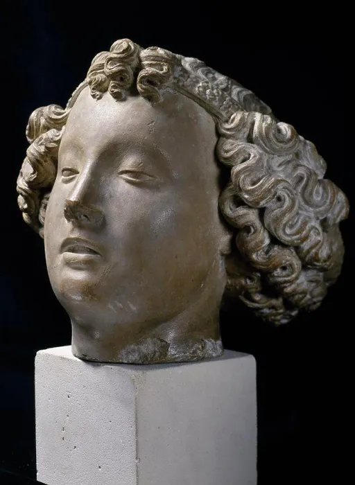 Framed Print : Head of an Angel, sculpture, France, Paris, Musee de la Ville de Paris Framed Print : Head of an Angel, sculpture, France, Paris, Musee de la Ville de Paris