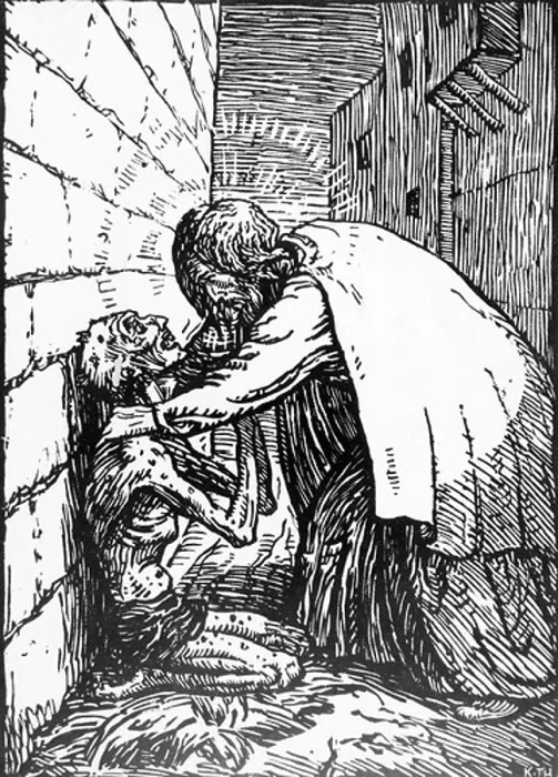 Framed Print : Healing the Lepers by Karl Thylmann Framed Print : Healing the Lepers by Karl Thylmann