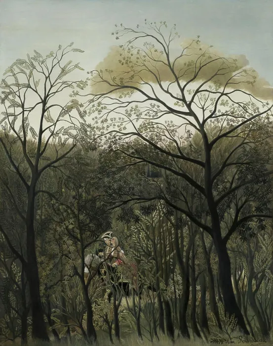 Framed Print : Henri Rousseau, Rendezvous in the Forest, 1889 Rendezvous in the Forest Framed Print : Henri Rousseau, Rendezvous in the Forest, 1889 Rendezvous in the Forest
