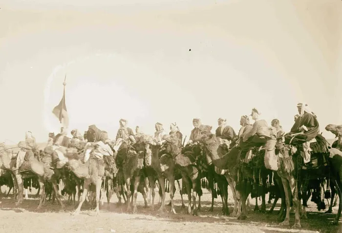 Framed Print : Herbert Samuel at Amman. 1921, Jordan Framed Print : Herbert Samuel at Amman. 1921, Jordan