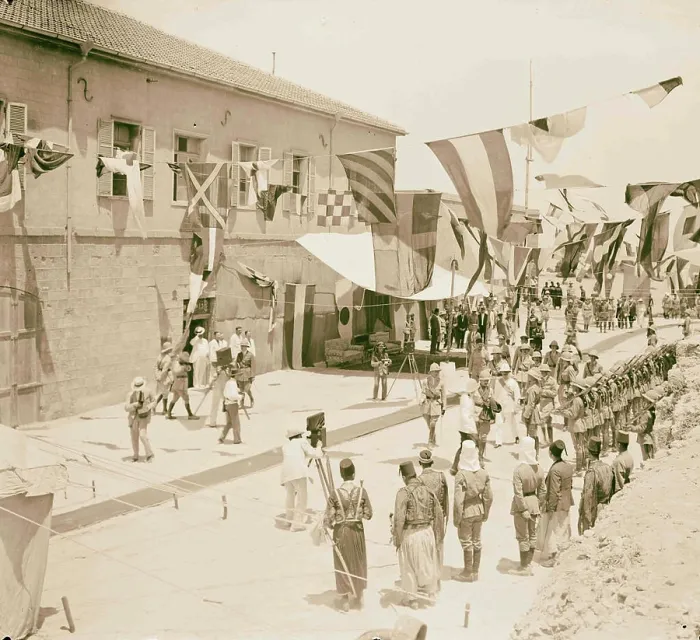 Framed Print : Herbert Samuel reception, June 30, 1920, Middle East, Israel and / or Palestine