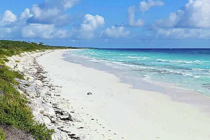 Framed Print : Highbourne Cay Beach, Exuma Cays, Bahamas, Central America