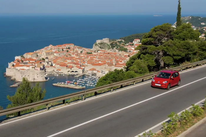 Framed Print : Hillside views of Old Town, Dubrovnik, Croatia Framed Print : Hillside views of Old Town, Dubrovnik, Croatia