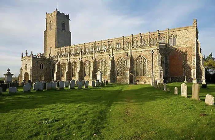 Framed Print : Historic fifteenth century architecture of Holy Trinity church, Blythburgh, Suffolk, England, United Kingdom, Europe Framed Print : Historic fifteenth century architecture of Holy Trinity church, Blythburgh, Suffolk, England, United Kingdom, Europe