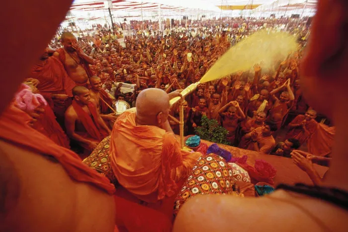 Framed Print : Holi Festival, Swaminarayan, Saurashtra, Gujarat, India Framed Print : Holi Festival, Swaminarayan, Saurashtra, Gujarat, India