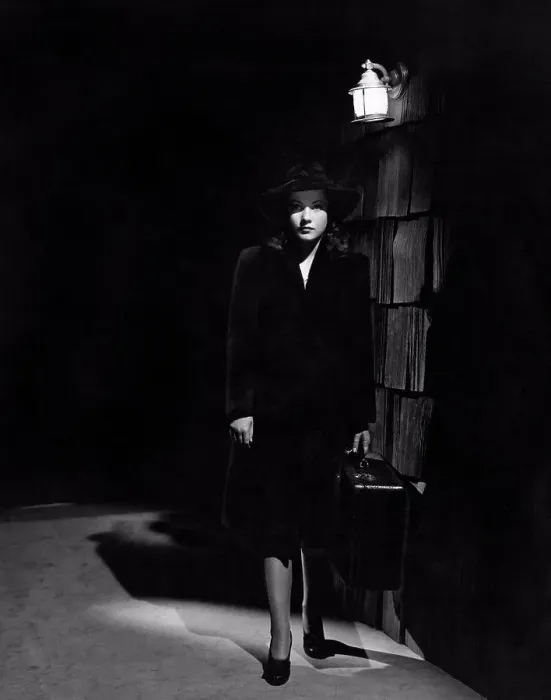 Framed Print : Hollywood, California, 1944 Actress Anne Baxter come out of the darkness in the thriller film, Guest in the House” Framed Print : Hollywood, California, 1944 Actress Anne Baxter come out of the darkness in the thriller film, Guest in the House”