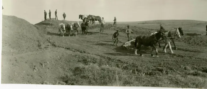 Framed Print : Horsedrawn Equipment. Central Plains Region (Kansas City) Framed Print : Horsedrawn Equipment. Central Plains Region (Kansas City)