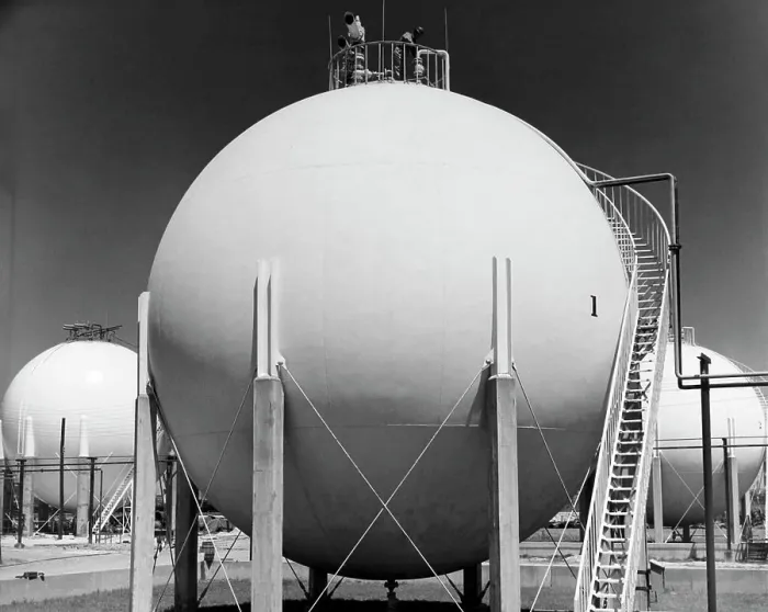 Framed Print : Horton Spheres at an oil refinery, Baton Rouge, Louisiana, USA Framed Print : Horton Spheres at an oil refinery, Baton Rouge, Louisiana, USA