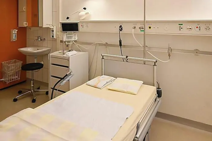 Framed Print : Hospital private room Framed Print : Hospital private room