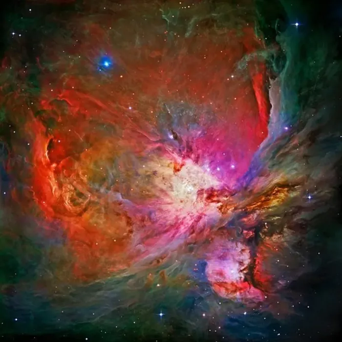 Framed Print : Hubble's Sharpest View of the Orion Nebula