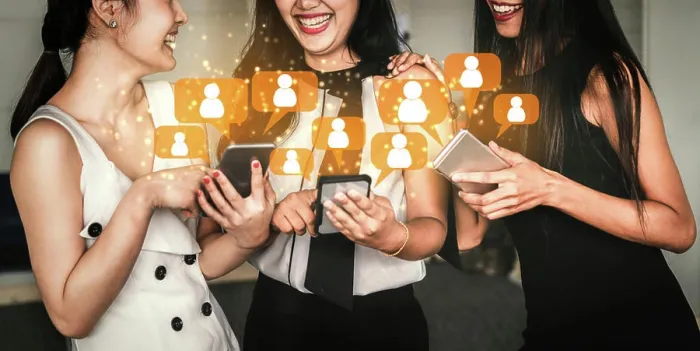 Framed Print : Human Resources Recruitment and People Networking Concept