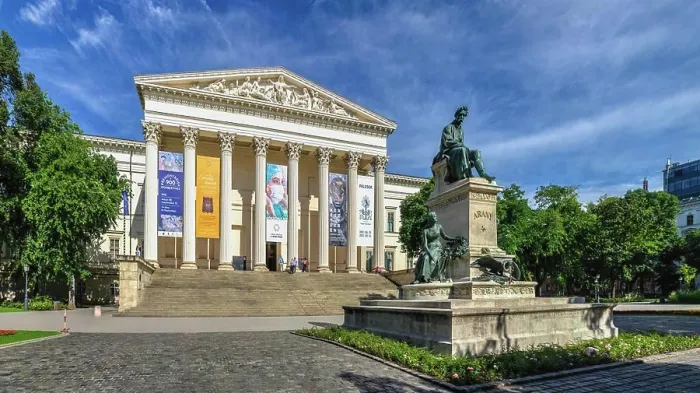 Framed Print : Hungarian National Museum in Budapest Budapest