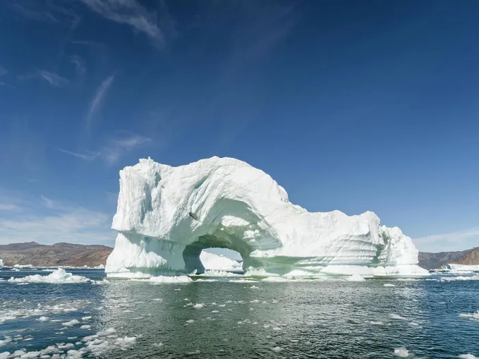 Framed Print : Iceberg in the Uummannaq Fjord System, Greenland, Danish overseas colony