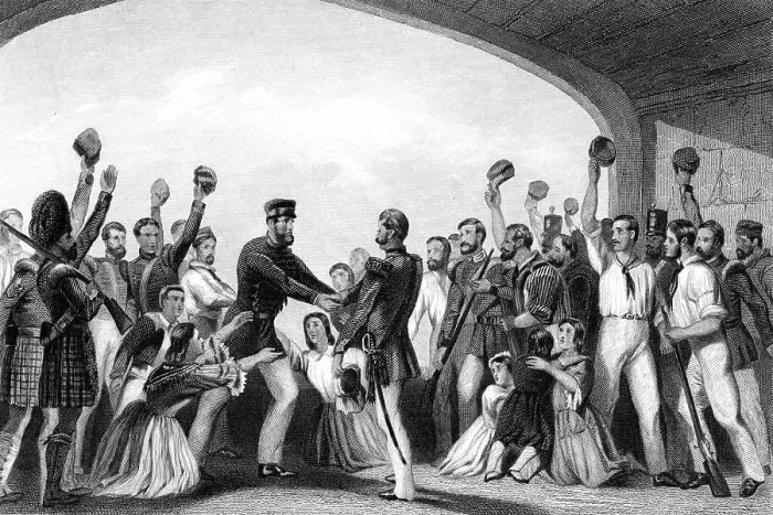 Framed Print : Indian Mutiny 1857-1859, also known as the Sepoy Mutiny or the Great War of Independence