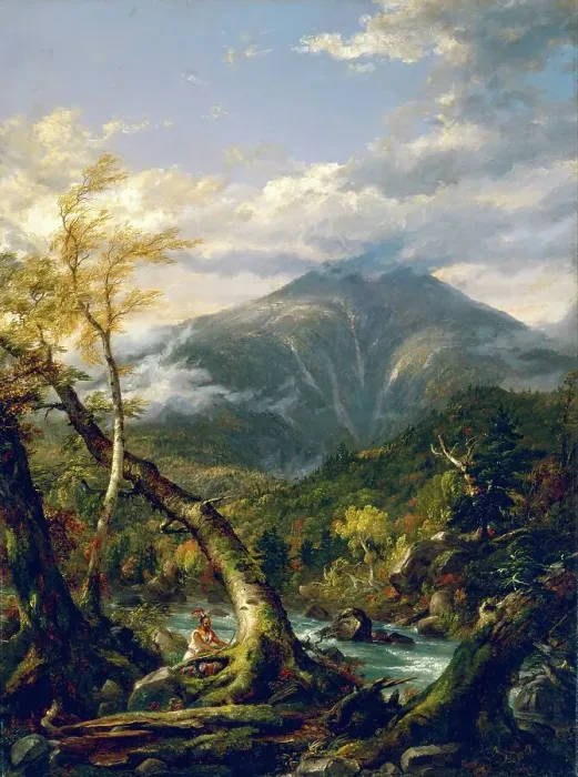 Framed Print : Indian Pass by Cole, Thomas (1801-1848) / Museum of Fine Arts Framed Print : Indian Pass by Cole, Thomas (1801-1848) / Museum of Fine Arts