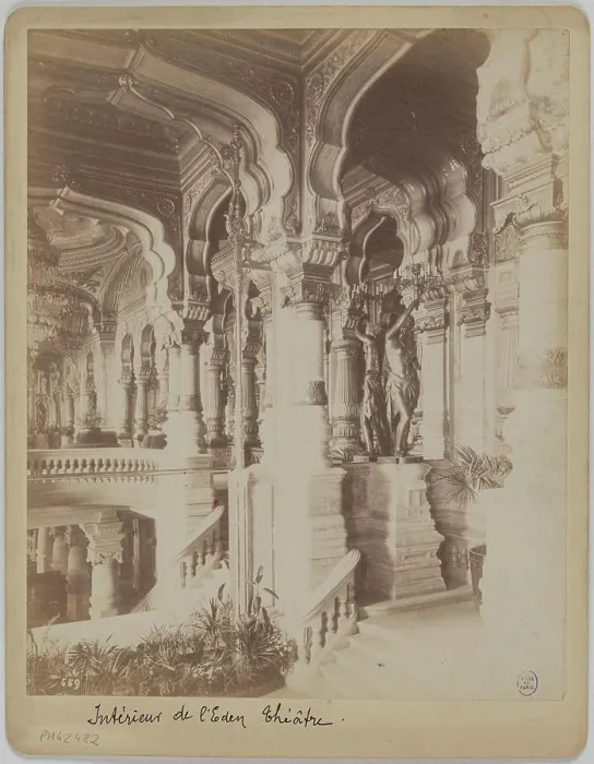 Framed Print : Interior of the Eden Theater. Inside the Eden Theater Framed Print : Interior of the Eden Theater. Inside the Eden Theater