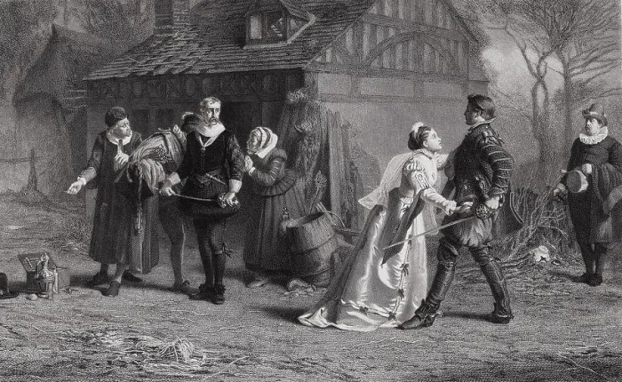 Framed Print : The Interrupted Duel 19th C. Artist Unknown Engraving Framed Print : The Interrupted Duel 19th C. Artist Unknown Engraving