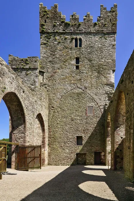 Framed Print : Ireland, County Wexford, Tintern Abbey, 13th century Cistercian Abbey Framed Print : Ireland, County Wexford, Tintern Abbey, 13th century Cistercian Abbey