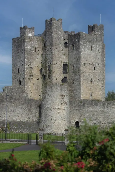 Framed Print : Ireland most famous castle 'Trim Castle' on a summer day Framed Print : Ireland most famous castle 'Trim Castle' on a summer day