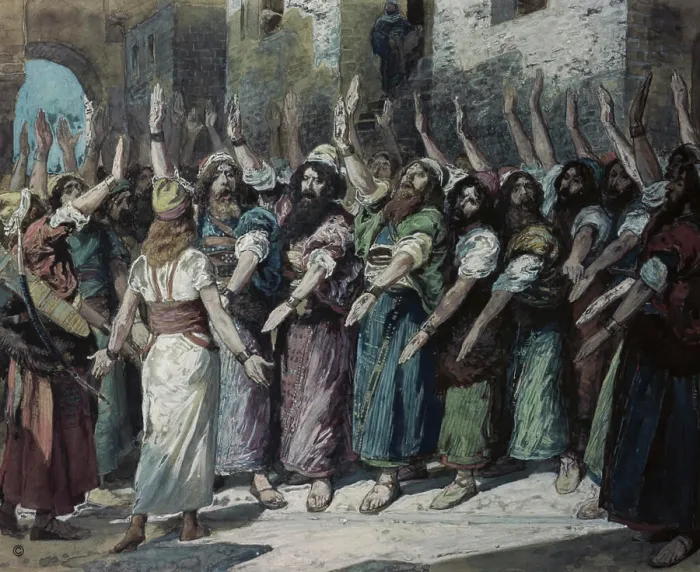 Framed Print : The Israelites Declare Vengeance James Tissot (1836-1902 / French) Jewish Museum, New York, USA Framed Print : The Israelites Declare Vengeance James Tissot (1836-1902 / French) Jewish Museum, New York, USA