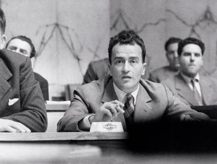 Framed Print : Italian politician and journalist Pietro Ingrao attending the 8th National Congress of the PCI (Italian Communist Party) Framed Print : Italian politician and journalist Pietro Ingrao attending the 8th National Congress of the PCI (Italian Communist Party)