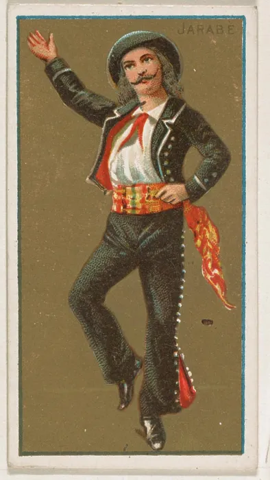 Framed Print : Jarabe, from National Dances (N225) Framed Print : Jarabe, from National Dances (N225)