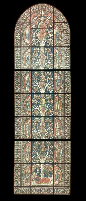 Framed Print : The Jesse Tree 12th Century Stained Glass Chartres Cathedral, France Framed Print : The Jesse Tree 12th Century Stained Glass Chartres Cathedral, France