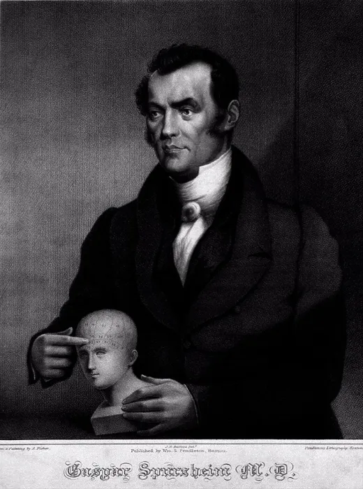 Framed Print : Johann Gaspar Spurzheim (1776-1832) Framed Print : Johann Gaspar Spurzheim (1776-1832)