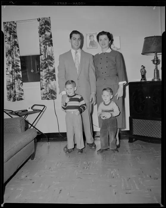 Framed Print : John A. Ristuccia. Johnny, Jean, Jackie, Paul, Families, Boys. Leon Abdalian Collection Framed Print : John A. Ristuccia. Johnny, Jean, Jackie, Paul, Families, Boys. Leon Abdalian Collection