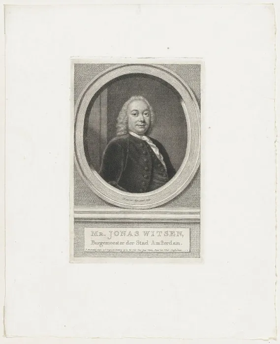 Framed Print : Jonas Witsen, Burgemeester der Stad Amsterdam ca Framed Print : Jonas Witsen, Burgemeester der Stad Amsterdam ca