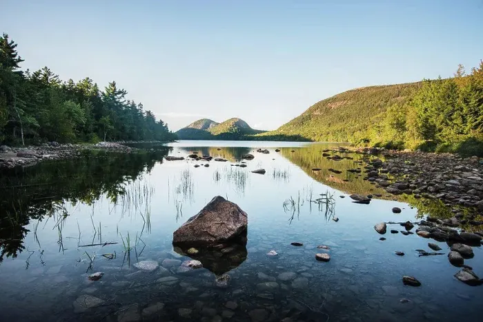 Framed Print : Jordon pond, Acadia national park, Maine, United States Framed Print : Jordon pond, Acadia national park, Maine, United States