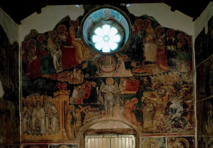 Framed Print : The Last Judgment, by Frescante meridionale Framed Print : The Last Judgment, by Frescante meridionale