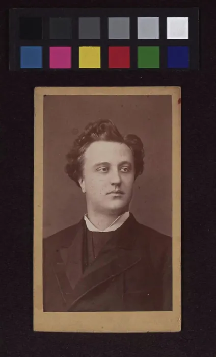 Framed Print : Karl Friedrich van Hell, actually Pfundheller -, actor, director, Medrey and Reharkof, Moscow, Photo Studio Framed Print : Karl Friedrich van Hell, actually Pfundheller -, actor, director, Medrey and Reharkof, Moscow, Photo Studio