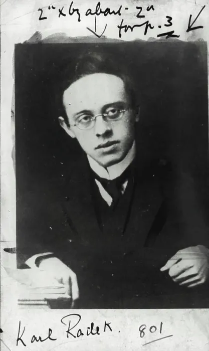 Framed Print : Karl Radek. March 13, 1935