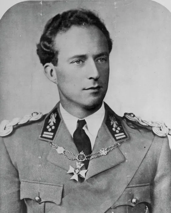 Framed Print : King Leopold of Belgium. August 6, 1945 Framed Print : King Leopold of Belgium. August 6, 1945