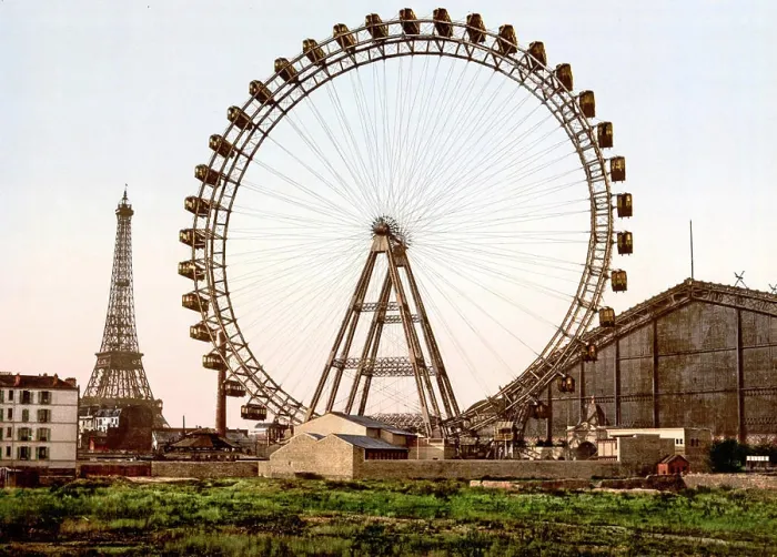 Framed Print : La grande roue, Ferris wheel, Paris Framed Print : La grande roue, Ferris wheel, Paris