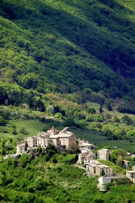 Framed Print : Landscape, Roccacaramanico, Abruzzo, Italy Framed Print : Landscape, Roccacaramanico, Abruzzo, Italy