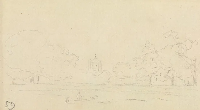 Framed Print : Landscape, Thomas Daniell, 1749-1840 Framed Print : Landscape, Thomas Daniell, 1749-1840