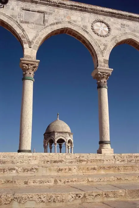 Framed Print : Large arch and columns Framed Print : Large arch and columns