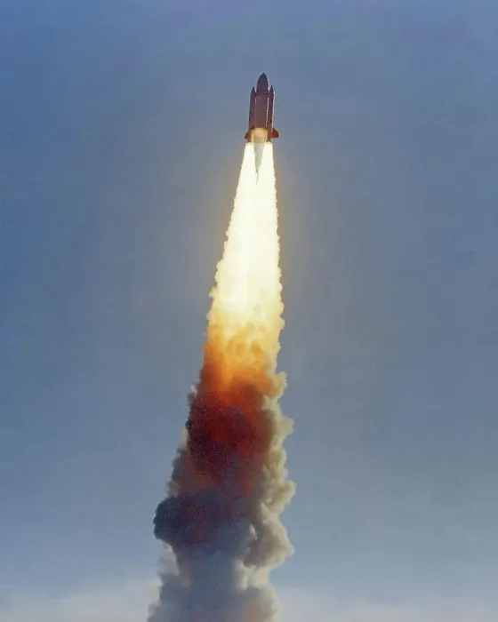Framed Print : Launch of Space Shuttle Columbia