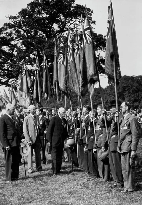 Framed Print : Legion Rally: Royal Inspection Framed Print : Legion Rally: Royal Inspection